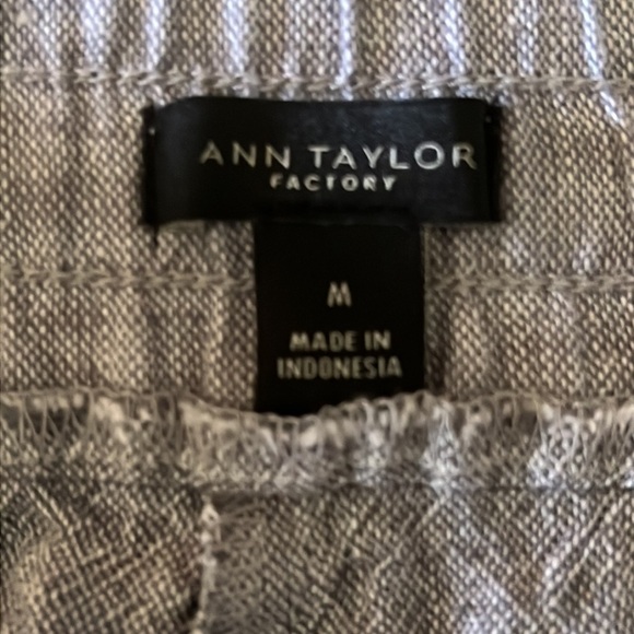 Ann Taylor Pull on Linen blend Pants Size Medium - Picture 5 of 6